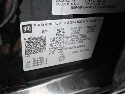 Used 2024 Chevrolet Silverado 1500 Custom RWD image 17
