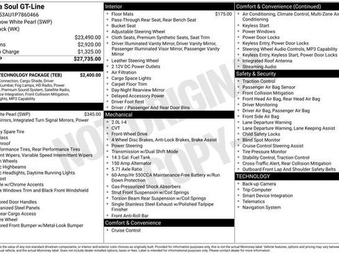 Used 2023 Kia Soul GT-Line w/ GT-Line Technology Package FWD image 2