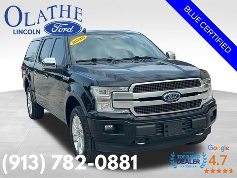 Certified 2020 Ford F150 Platinum w/ Equipment Group 701A Luxury AWD/4WD image 8