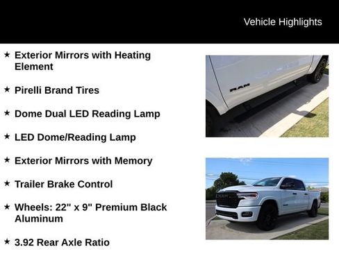 Used 2026 RAM 1500 Limited w/ Night Edition AWD/4WD image 16