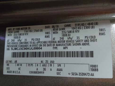 Used 2019 Lincoln MKC Reserve w/ MKC Technology Package image 33