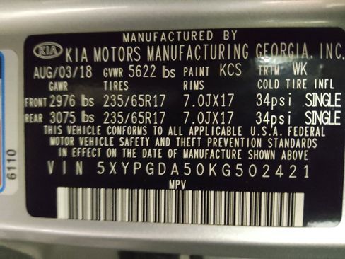 Used 2019 Kia Sorento AWD V6 image 33