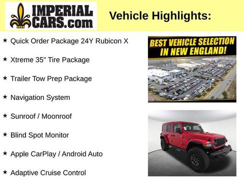 Used 2024 Jeep Wrangler Unlimited Rubicon AWD/4WD image 3