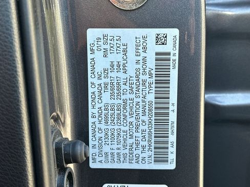 Certified 2019 Honda CR-V LX image 34