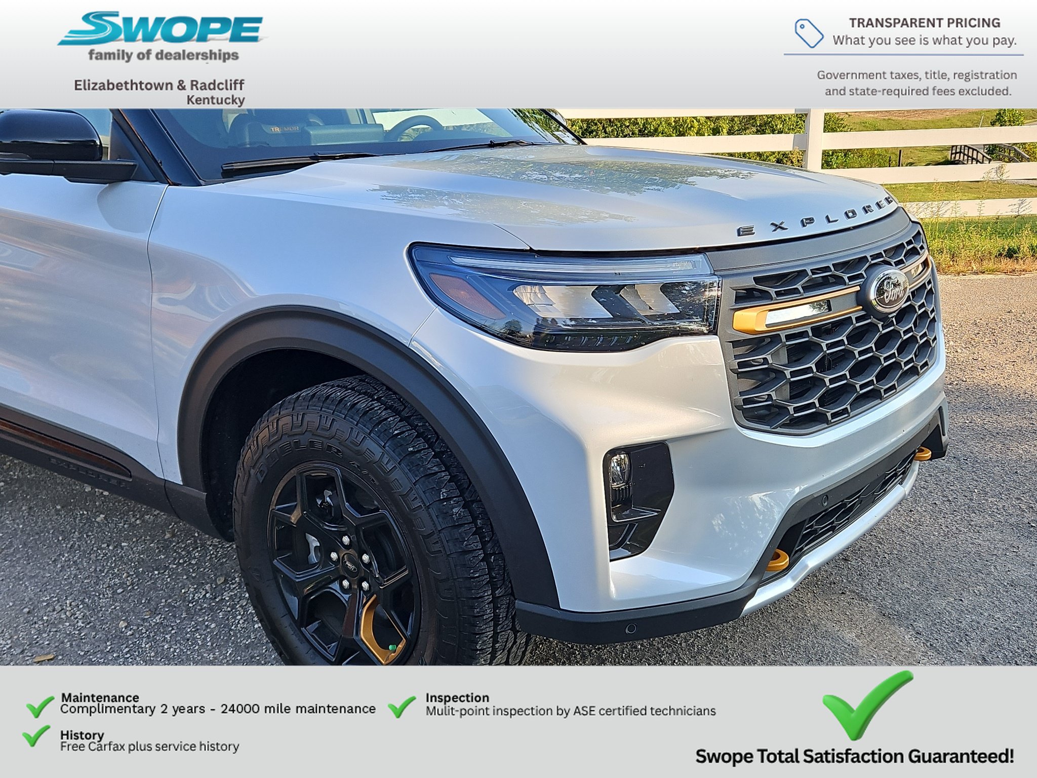 Used 2026 Ford Explorer Tremor w/ Tremor Convenience Package AWD/4WD image 9