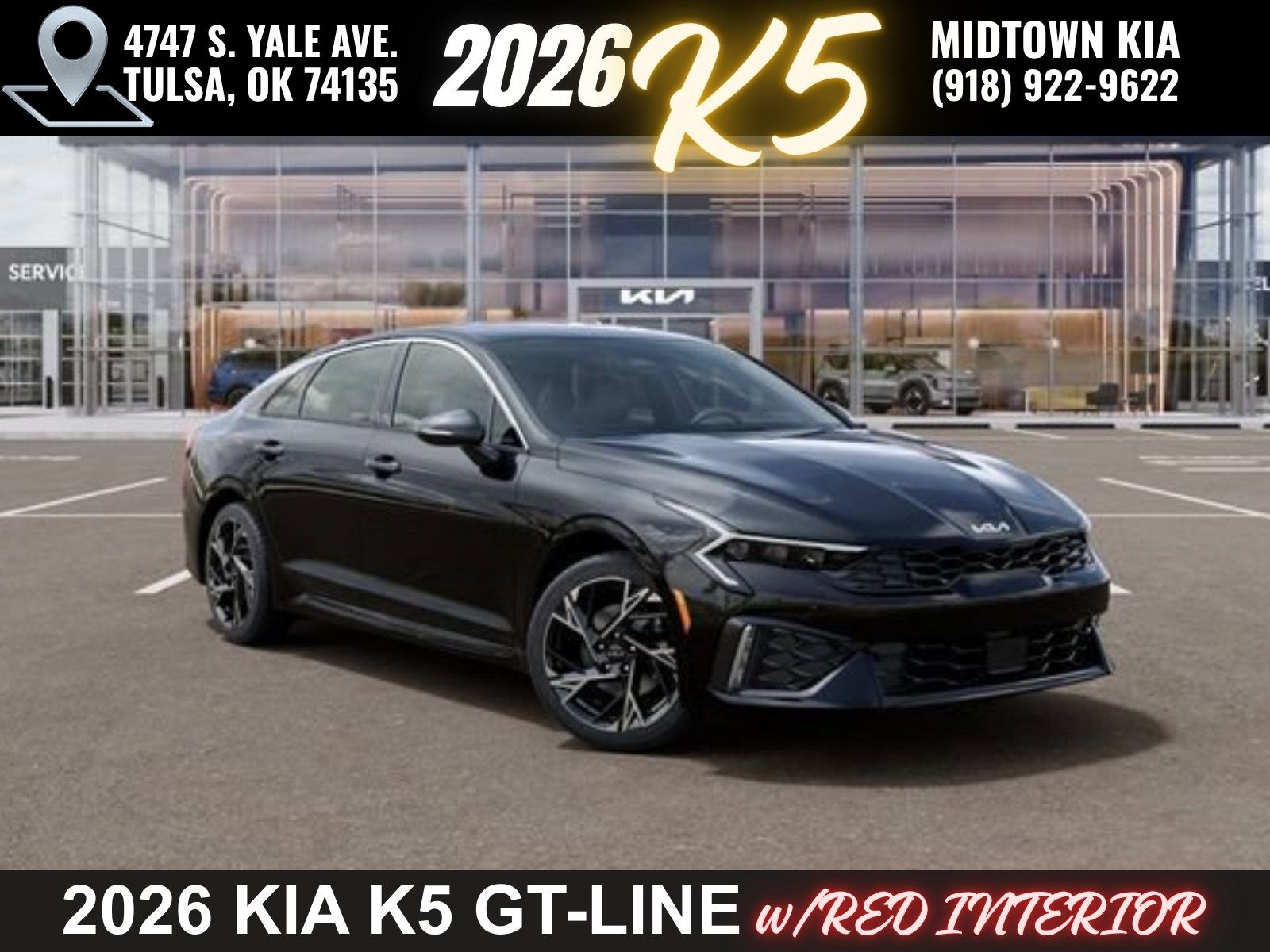 New 2026 Kia K5 GT-Line w/ GT-Line Premium Package FWD image 1