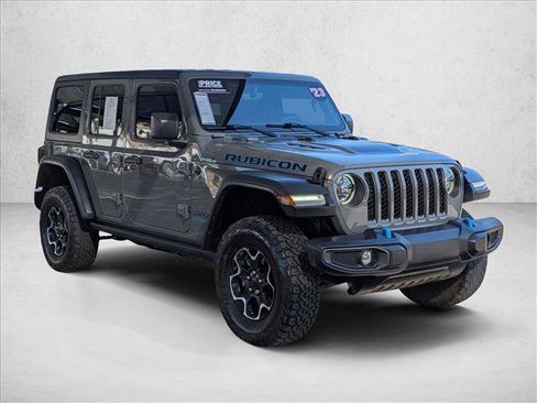 Used 2023 Jeep Wrangler Unlimited Rubicon 4xe AWD/4WD image 3