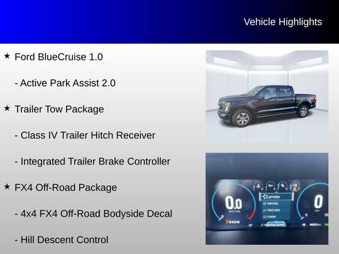 Used 2023 Ford F150 Platinum w/ FX4 Off-Road Package AWD/4WD image 8