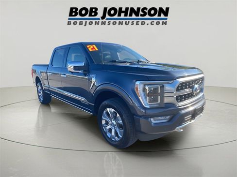 Used 2021 Ford F150 Platinum w/ Equipment Group 701A High image 1
