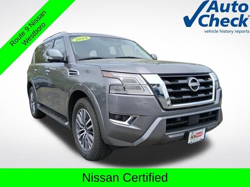 Certified 2024 Nissan Armada SL w/ Captain's Chairs Package AWD/4WD image 1