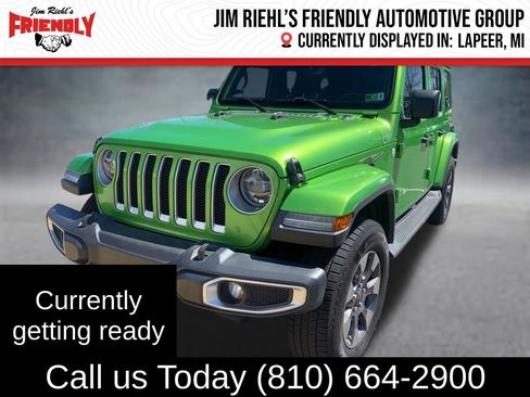 Used 2019 Jeep Wrangler Unlimited Sahara AWD/4WD image 1