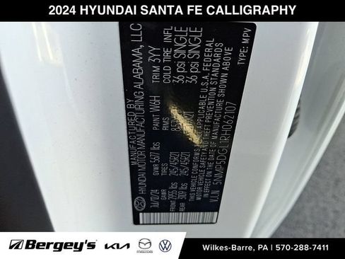 Used 2024 Hyundai Santa Fe Calligraphy AWD/4WD image 31