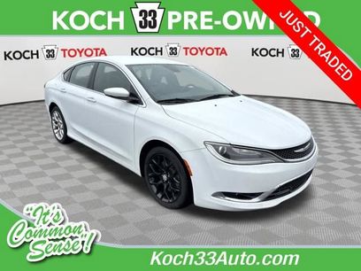 Used 2016 Chrysler 200 C w/ Navigation & Sound Group I