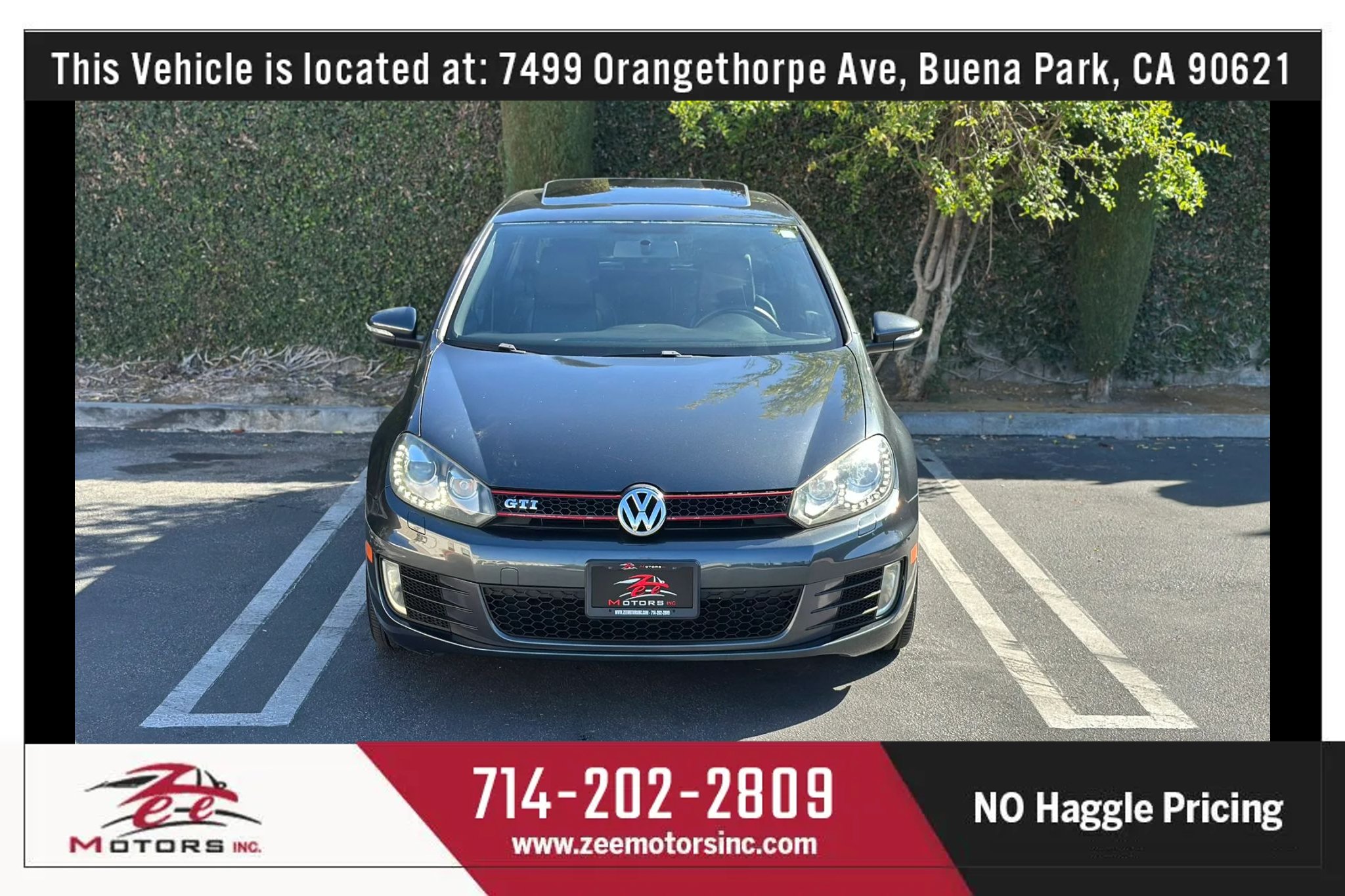 Used 2012 Volkswagen GTI 4-Door FWD image 3