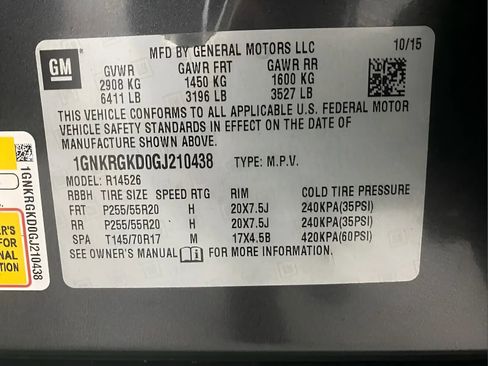 Used 2016 Chevrolet Traverse LT w/ Style and Technology Package FWD image 10