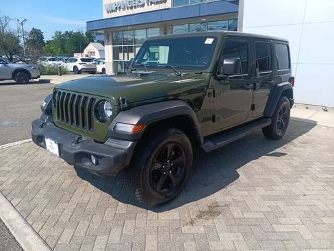 Used 2021 Jeep Wrangler Unlimited Sport AWD/4WD image 2