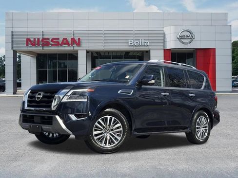 Certified 2024 Nissan Armada SL w/ Captain's Chairs Package AWD/4WD image 1