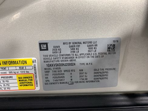 Used 2017 GMC Acadia Limited SLT AWD/4WD image 12