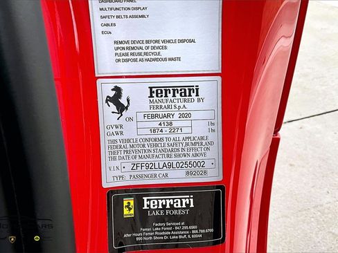 Used 2020 Ferrari F8 Tributo image 28