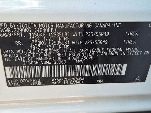 Used 2021 Toyota RAV4 XLE Premium FWD image 23