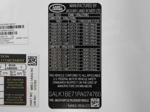 Used 2023 Land Rover Range Rover Long Wheelbase Autobiography image 81