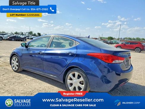 Used 2013 Hyundai Elantra Limited w/ Technology Pkg FWD image 3