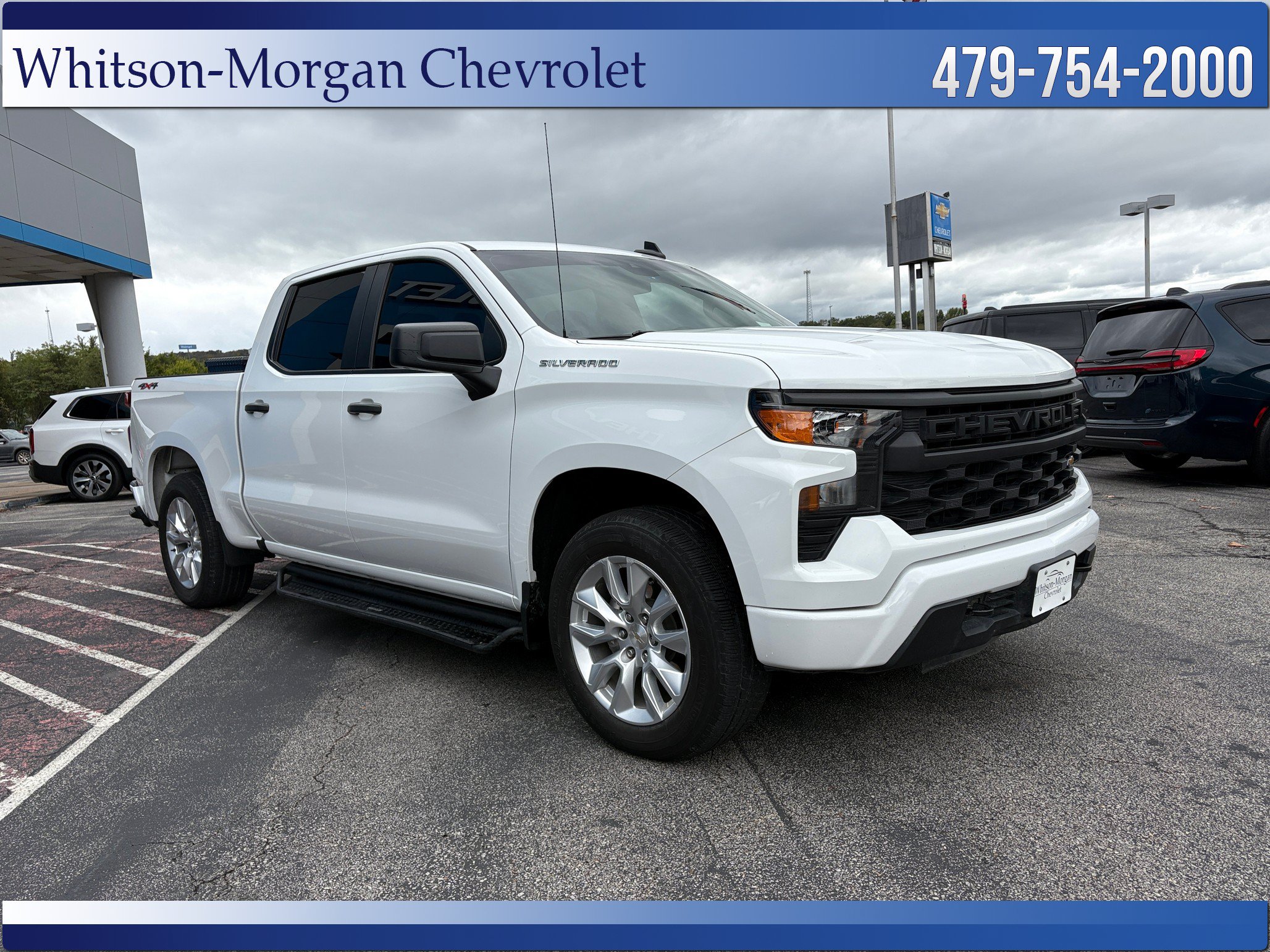 Used 2024 Chevrolet Silverado 1500 Custom AWD/4WD image 4