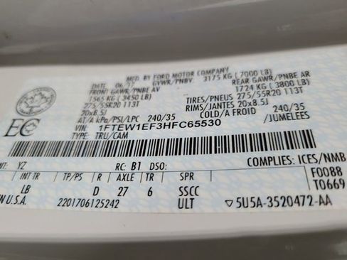 Used 2017 Ford F150 Lariat image 54