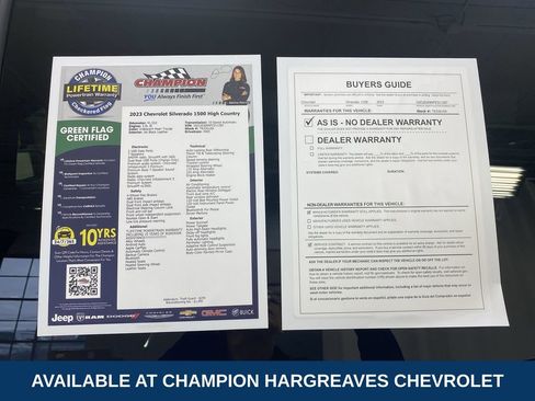 Used 2023 Chevrolet Silverado 1500 High Country image 43