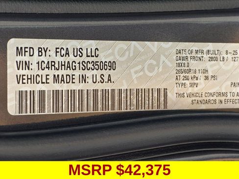 New 2025 Jeep Grand Cherokee Laredo X image 46