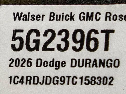Used 2026 Dodge Durango GT AWD/4WD image 33