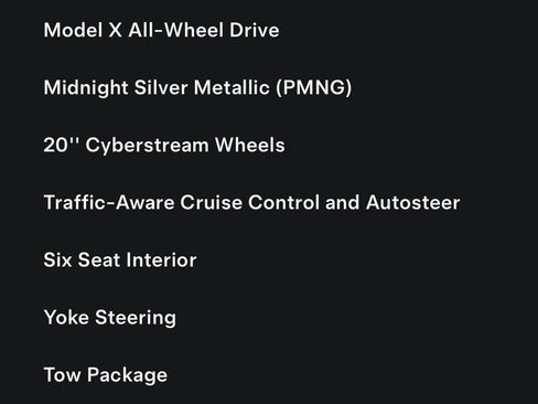Used 2023 Tesla Model X AWD/4WD image 6