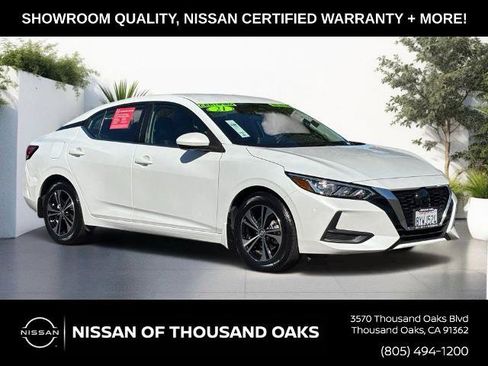 Certified 2021 Nissan Sentra SV FWD image 1