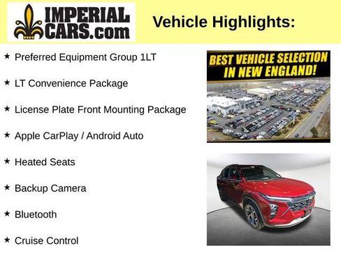 Used 2025 Chevrolet Trax LT w/ LT Convenience Package FWD image 3