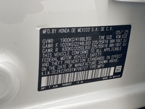 Certified 2026 Honda HR-V Sport image 29