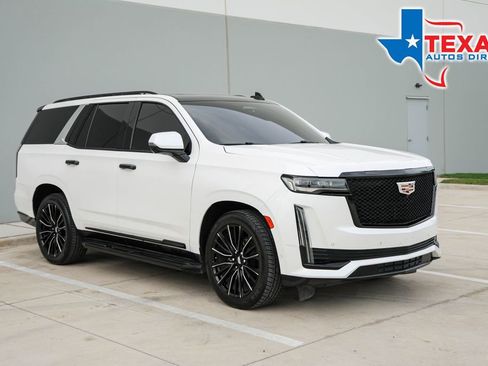 Used 2021 Cadillac Escalade Premium Luxury w/ Driver Assist Tech Package AWD/4WD image 1