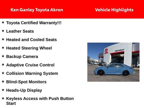 Certified 2023 Toyota Camry XSE w/ Navigation Package FWD image 4