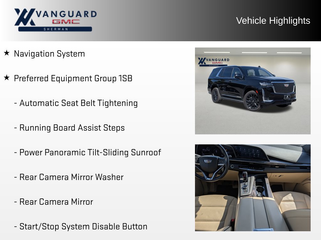 Used 2022 Cadillac Escalade Premium Luxury RWD image 5