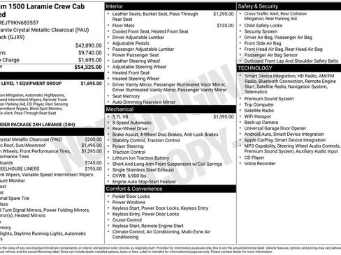 Used 2019 RAM 1500 Laramie RWD image 32