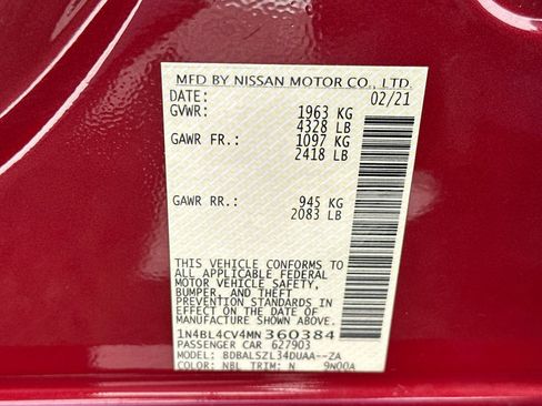 Used 2021 Nissan Altima 2.5 SR w/ SR Premium Package image 39