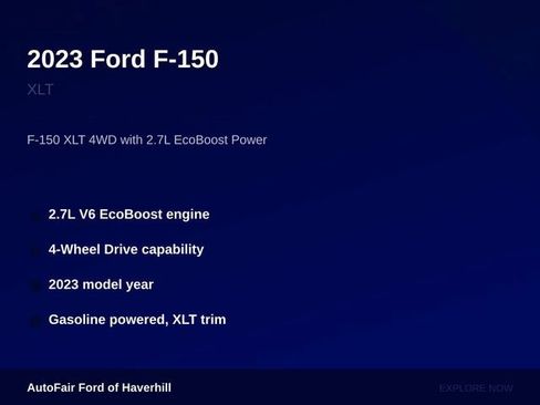 Certified 2023 Ford F150 XLT w/ Equipment Group 302A High AWD/4WD image 5