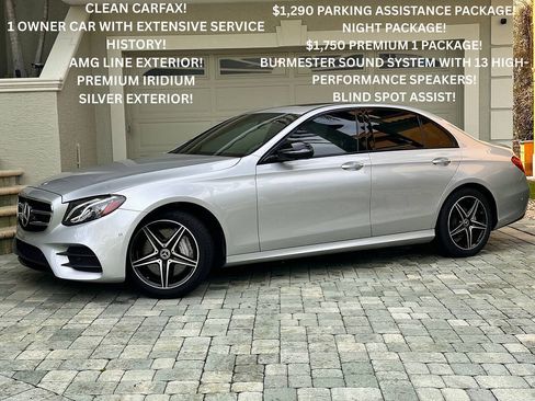 Used 2019 Mercedes-Benz E 300 w/ Premium 1 Package image 1