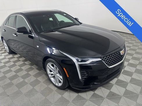 Used 2021 Cadillac CT4 Luxury w/ Sun And Sound Package RWD image 1