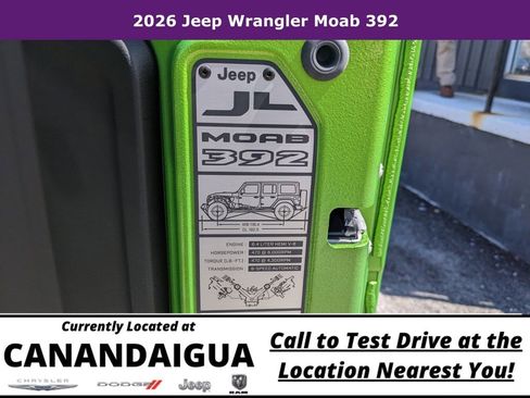 New 2026 Jeep Wrangler Unlimited Rubicon 392 AWD/4WD image 26