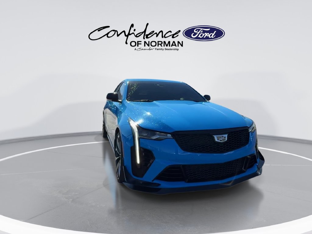 Used 2022 Cadillac CT4 V Blackwing w/ Carbon Fiber 1 Package RWD image 3