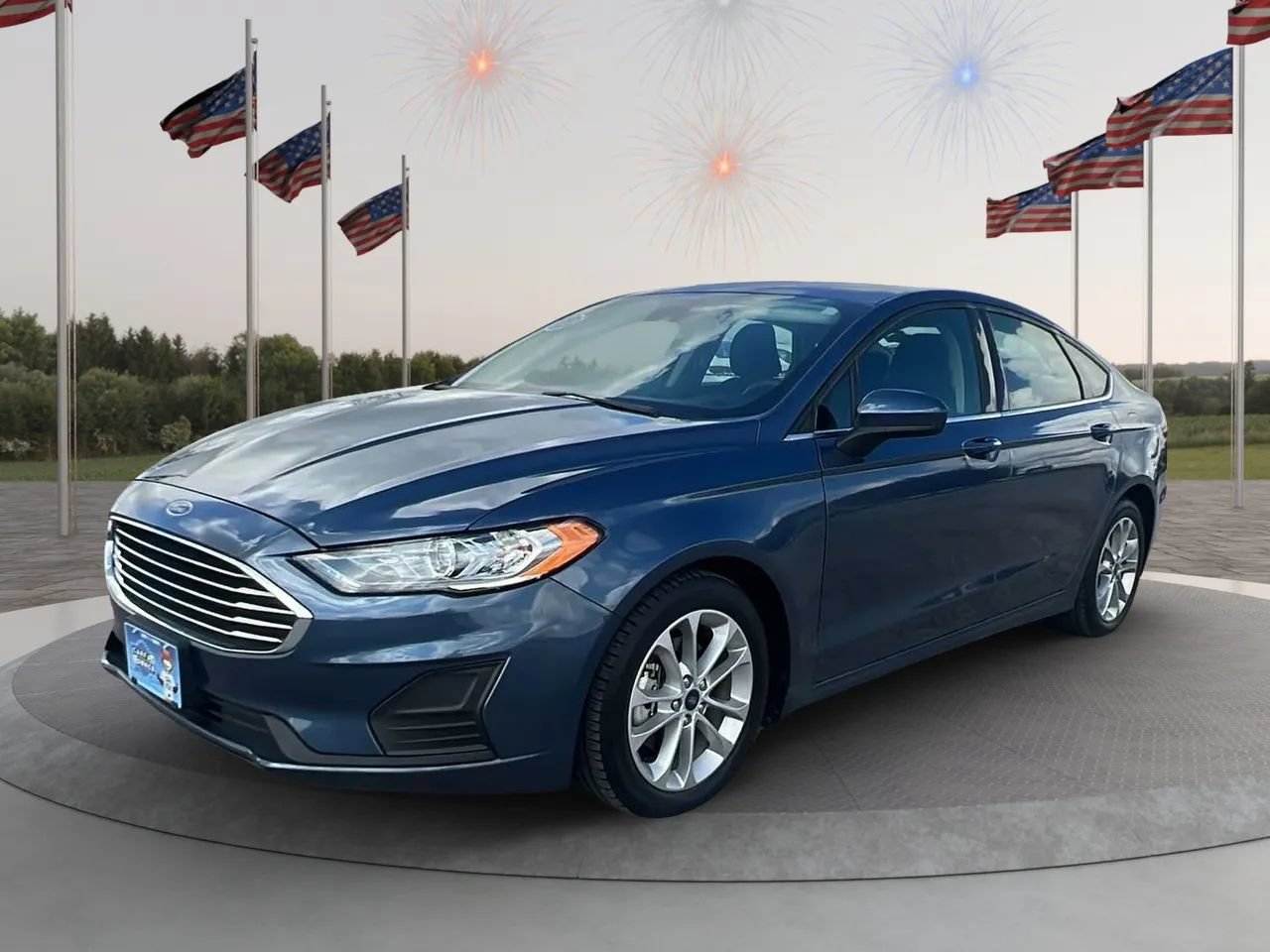 Used 2019 Ford Fusion SE FWD image 3