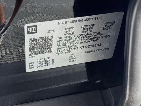 Certified 2026 GMC Yukon Denali w/ Sun & Power Step Package AWD/4WD image 34