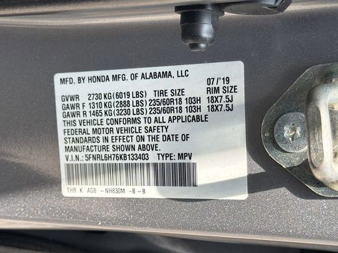 Used 2019 Honda Odyssey EX-L image 33