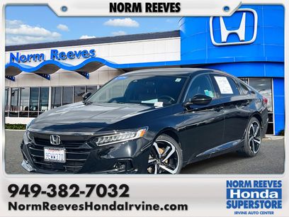 Certified 2022 Honda Accord Sport