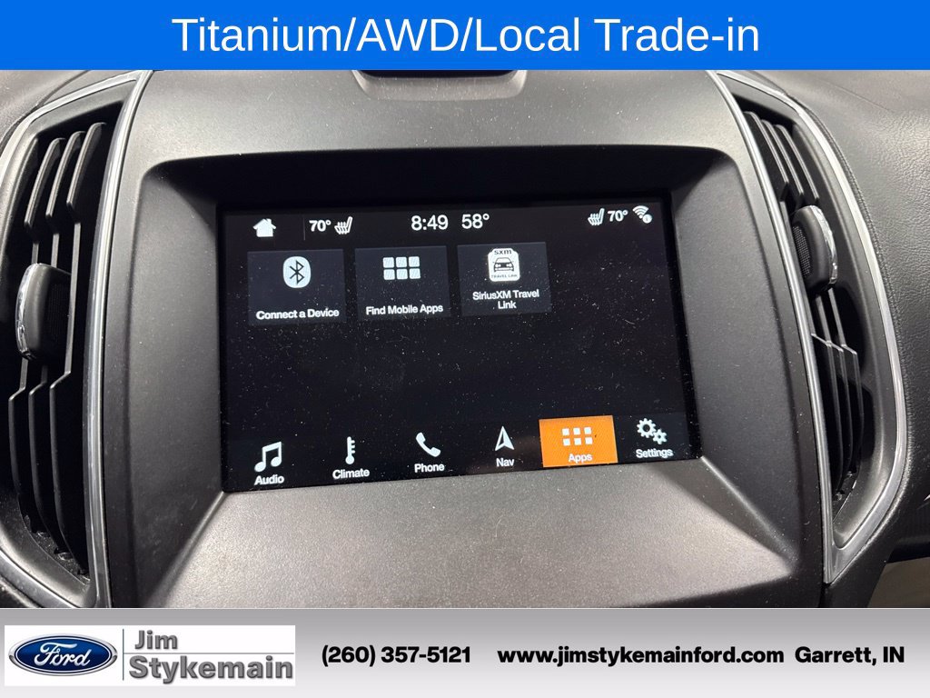 Used 2017 Ford Edge Titanium w/ Technology Package AWD/4WD image 28
